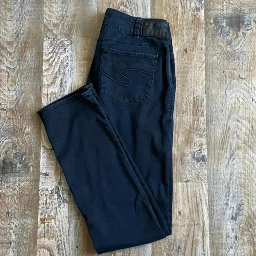 Silver  Suki Slim Black jeans